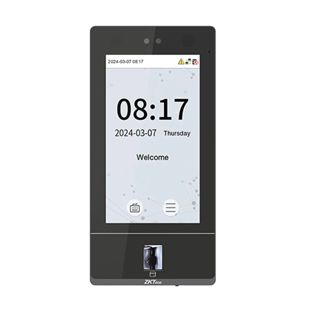 Control de Acceso ZKTeco Standalone IP Reco.Facial Huella Tarjeta ID 125kHz IP65