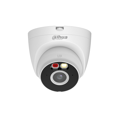 Cámara IP Mini Domo Dahua® 4MP 2.8mm WiFi Dual Light Active Deterrance IR30 - DH-IPC-T4AN-PV-0280B
