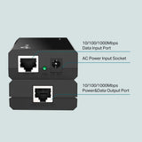 Inyector PoE TP-Link 48VDC 15.4W 802.3AF - TL-POE150S