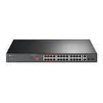 Swtich PoE No Gestionable TP-Link 24 Puertos a 10/100 Mbps + 2 Puertos Gigabit - TL-SL1226P