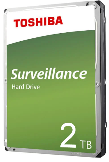 Disco Duro 2TB Toshiba 3.5" SATA 6 Gbit/s 128MiB 5400RPM Videovigilancia 24/7 - DT02ABA200V