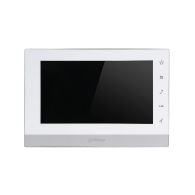 Monitor Video Portero Dahua® 2 Hilos 7" Micro SD Alarma - VTH1550CHW-2-S1