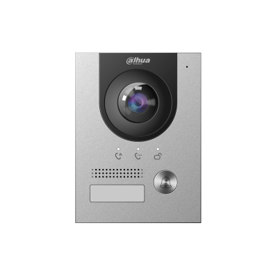 Video Portero Dahua® 2MP Metálico IK07 IP65 Poe Cam 140° - DHI-VTO2201F-P