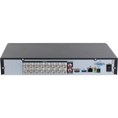 Grabador XVR Dahua® 16CH Penta-brid 4K /5MP WizSense 1U 1HDD Two-Way Talk