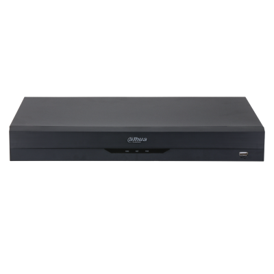 Grabador XVR Dahua® 16CH Penta-brid 5MP Two Way Talk 1U 2HDDs WizSense