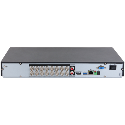 Grabador XVR Dahua® 16CH Penta-brid 5MP Two Way Talk 1U 2HDDs WizSense