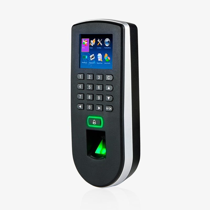 Control De Acceso Standalone Huella + Pin ZK - F19