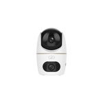Cámara IP Dahua® Hero Dual Lente Fijo 5MP Lente PT 5MP 3.6mm Llamada Mic Altavoz Alarma - DH-H5D-5F