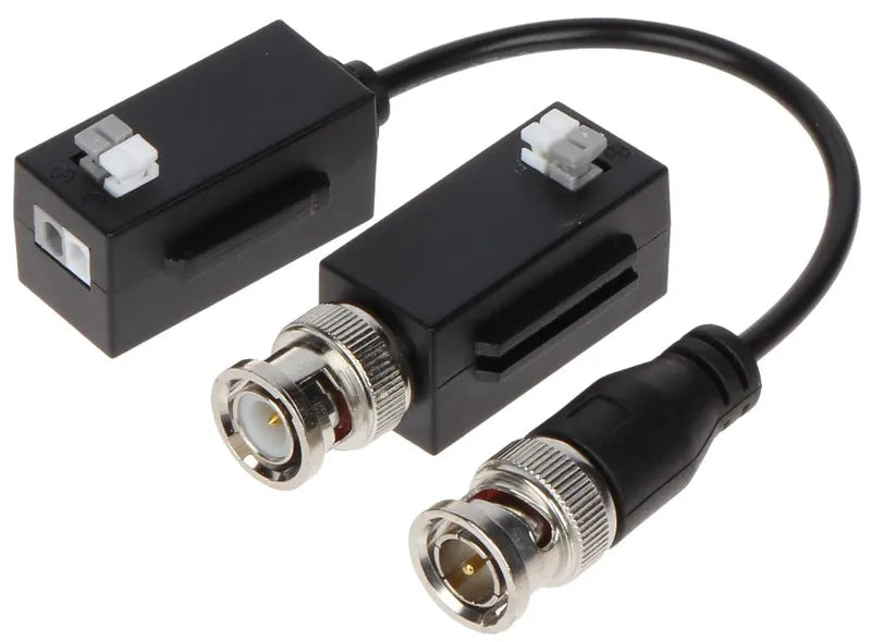 Balun Pasivo Dahua® 1CH Con Cable 4K 1 Con BNC - DH-PFM800B-4K