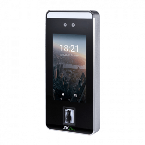 Control de Acceso y Asistencia Standalone ZkTeco Facial / Huella / Clave / Tarjeta - SpeedFace-V5L