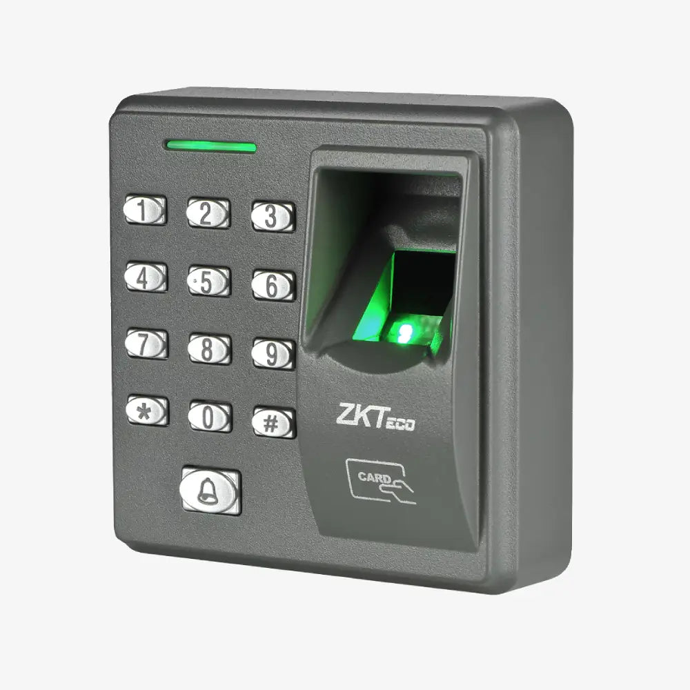 Control de Acceso Standalone ZKTeco ID 125kh Verificación Huella/Clave/Tarjeta RFID - X7