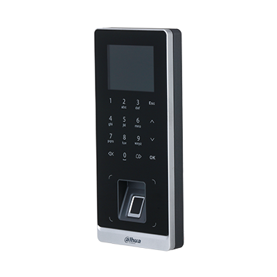 Control de Acceso Standalone Dahua® Huella/Tarjeta/Contraseña IP65 - DHI-ASI2212H-W