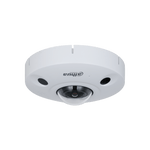 Cámara IP Fisheye Dahua® 12MP IR10 IK10 IP67 WizMind  - IPC-EBW81242-AS-S2