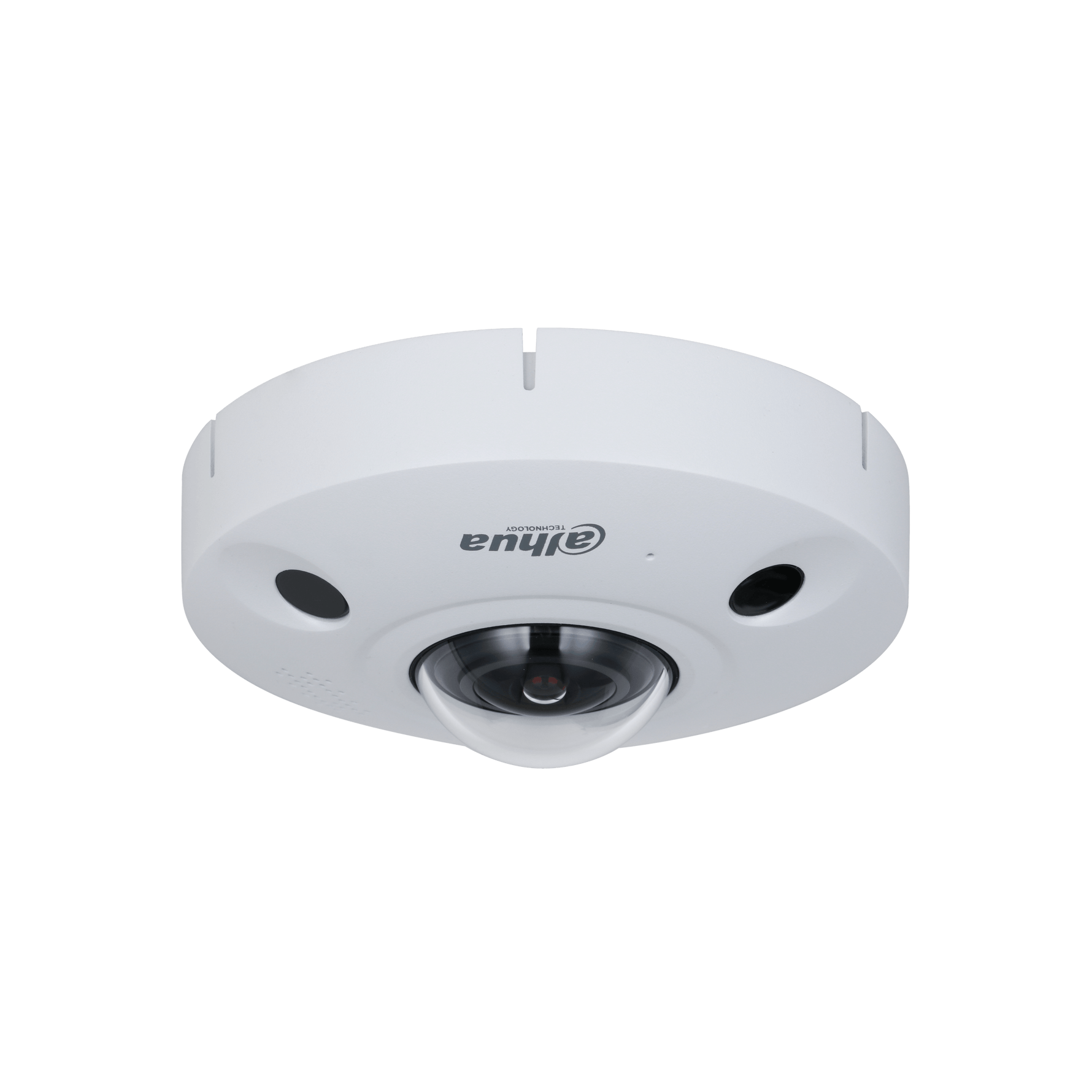 Cámara IP Fisheye Dahua® 12MP IR10 IK10 IP67 WizMind  - IPC-EBW81242-AS-S2
