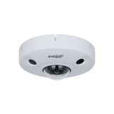 Cámara IP Fisheye Dahua® 12MP IR10 IK10 IP67 WizMind  - IPC-EBW81242-AS-S2