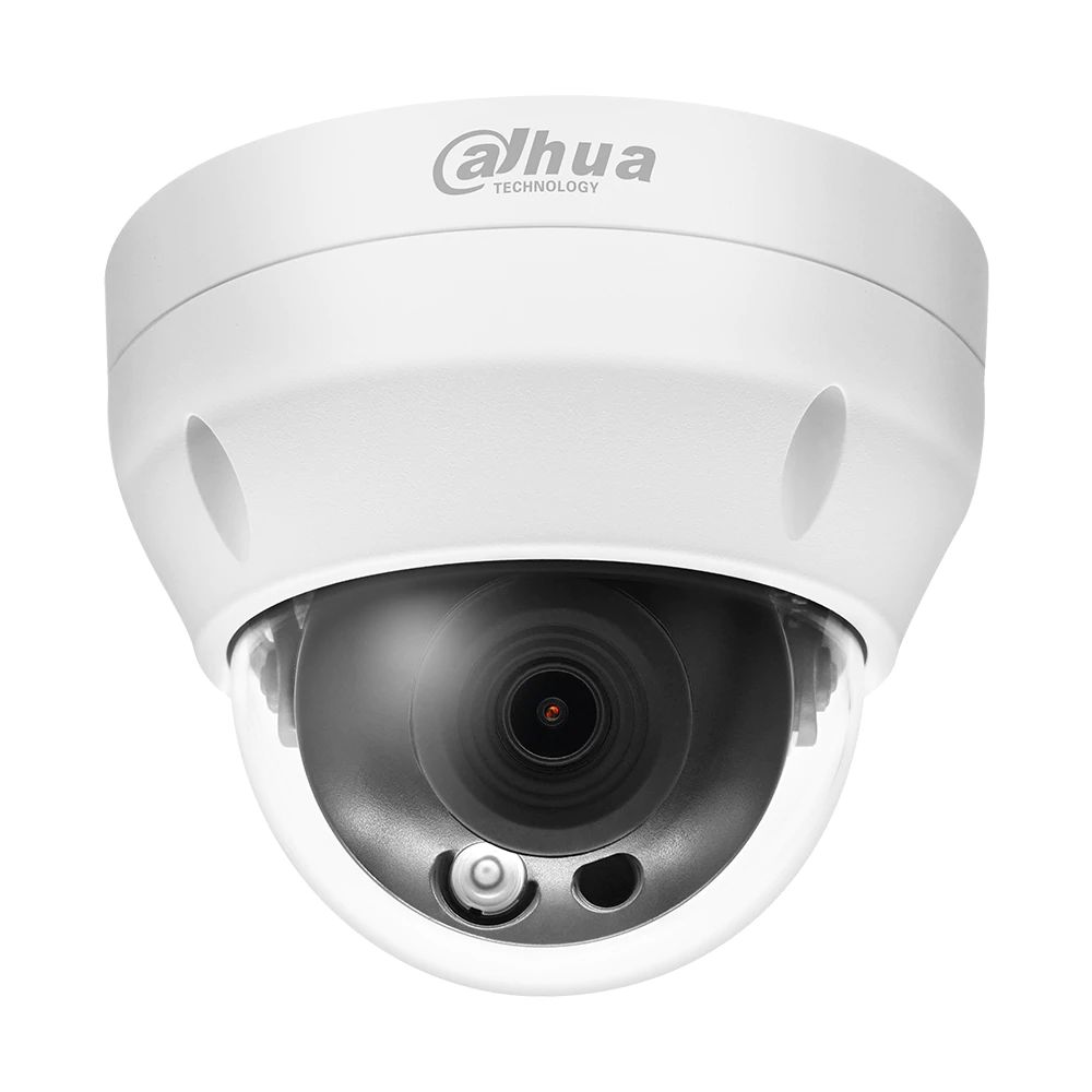 Cámara IP Domo Dahua® 4MP 2.8mm IR30 IP67 - IPC-HDPW1431R1N-0280B-S4