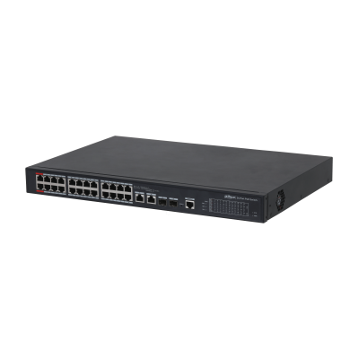 Switch Dahua® 24 Puertos Poe - DH-PFS3226-24ET-240