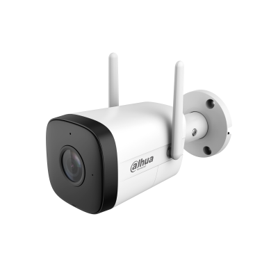 Cámara IP Bullet Dahua® 4MP 2.8mm WiFi IR30 AudioBidirec Antena Dual IP67 - IPC-HFW1430DTN-STW-0280B