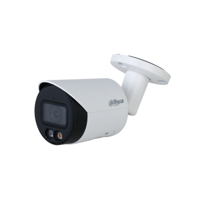Cámara IP Bullet Dahua® 2MP IR30 IP67 FullColor Audio Dual Illuminators - IPC-HFW2249S-S-IL-0280B