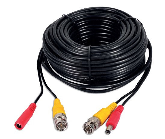 Cable Coaxial Dahua® CCTV conector BNC 20 Metros  - DH-PFM942I-20-9
