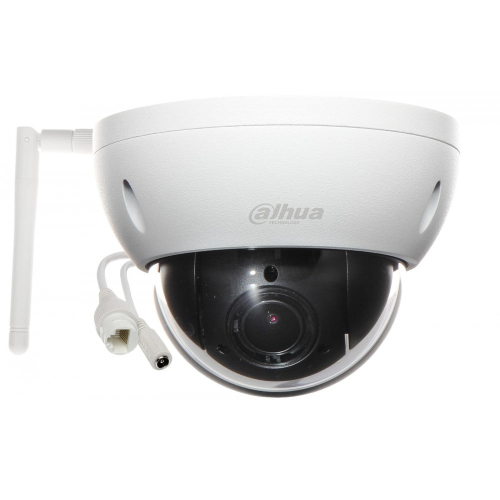 Cámara IP Domo PTZ Dahua® 2MP 2.8mm 4X IP66 IK10 WIFI - DH-SD22204DB-GNY-W