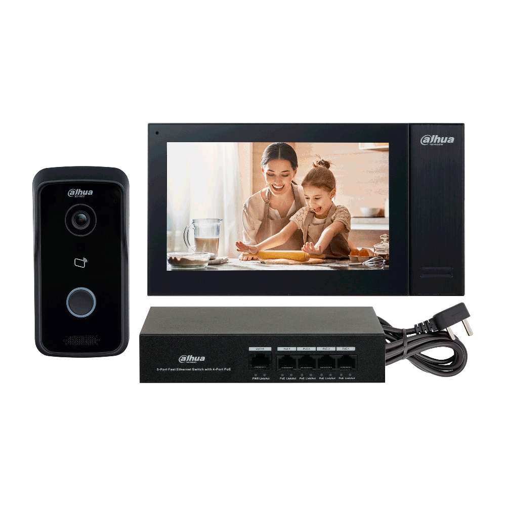 Kit Video Portero IP Dahua® - DHI-KTP02