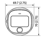 Cámara Bullet HDCVI Dahua® 2MP 2.8mm Led20 Full Color Metálica - DH-HAC-HFW1209CMN-LED-0280B